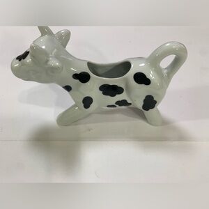 Pier 1 Cow Shaped Ceramic Creamer - NWT